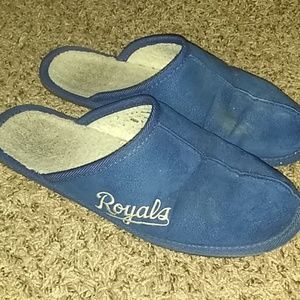 KC Royals slippers